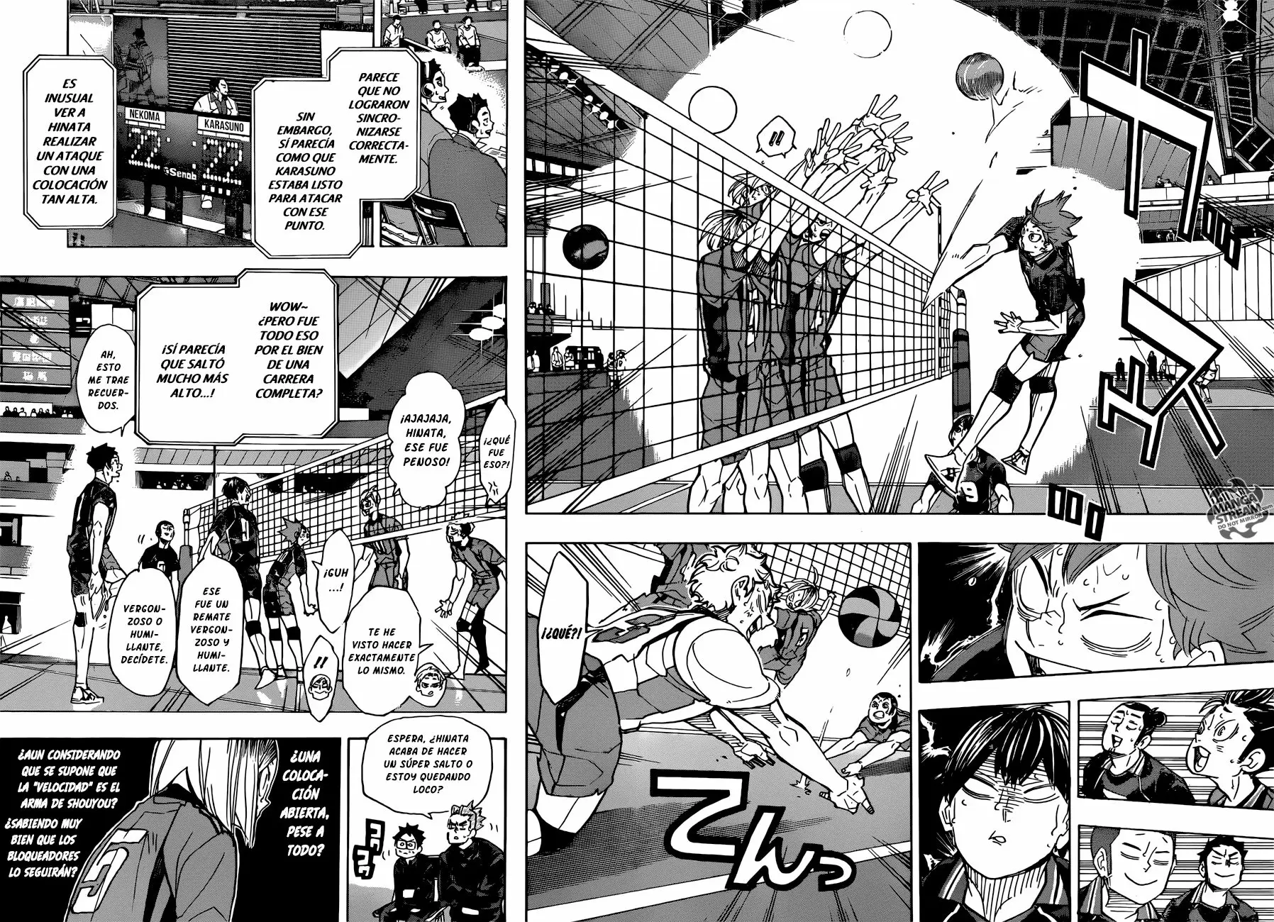 Haikyuu!! capítulo 315, página 3