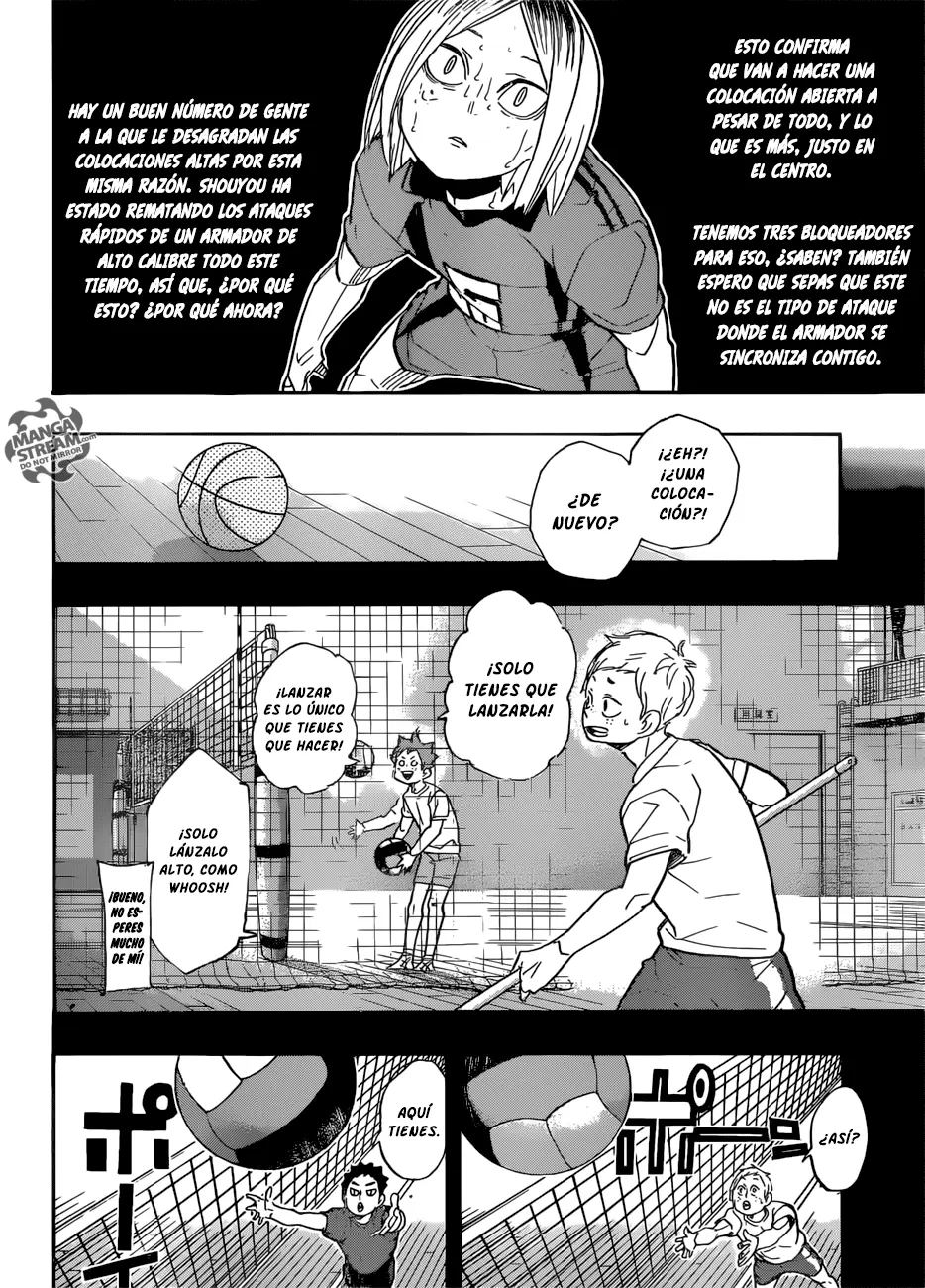 Haikyuu!! capítulo 315, página 8