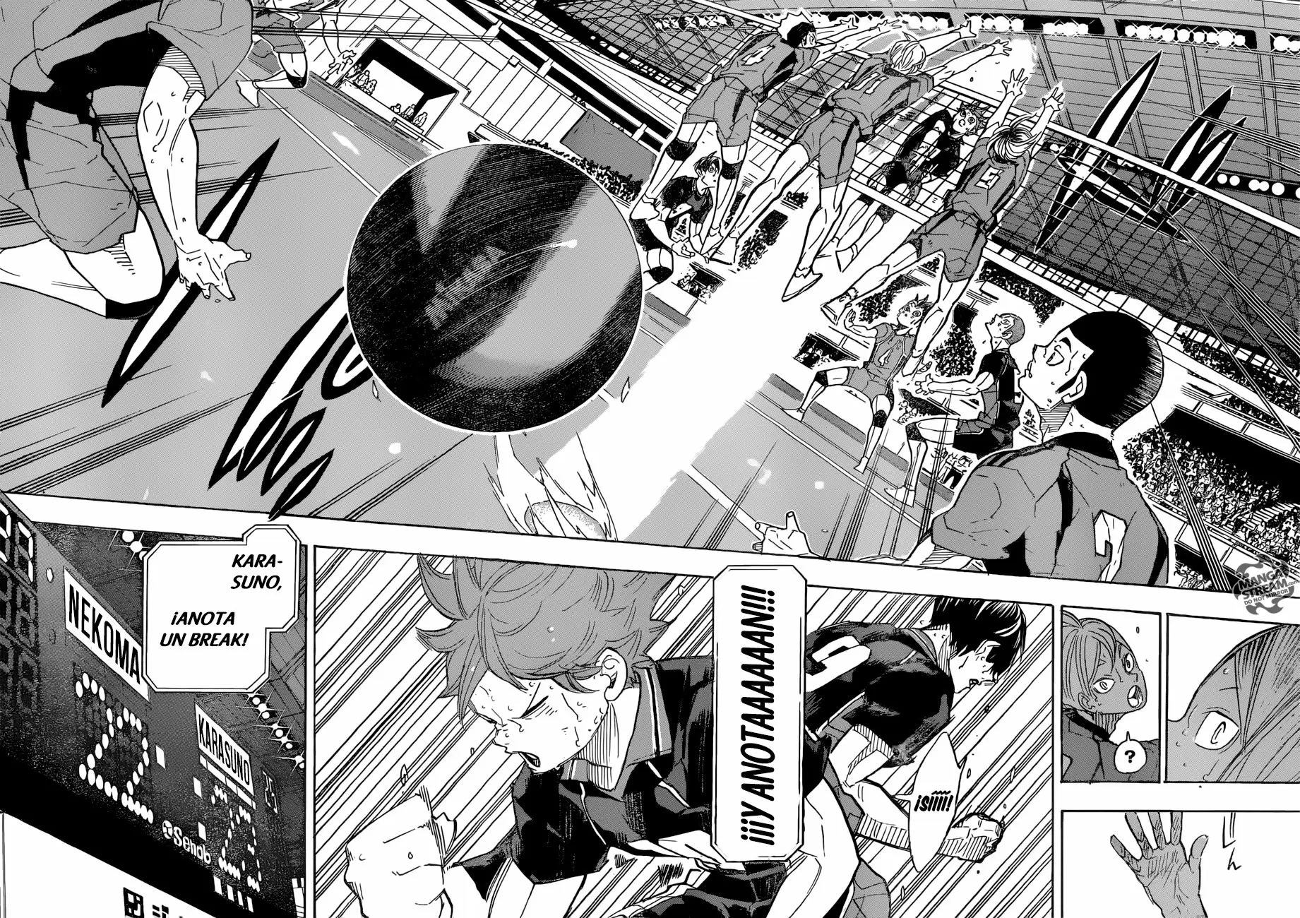 Haikyuu!! capítulo 315, página 12