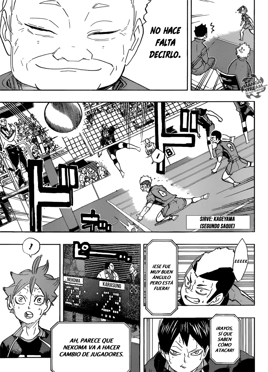 Haikyuu!! capítulo 315, página 16