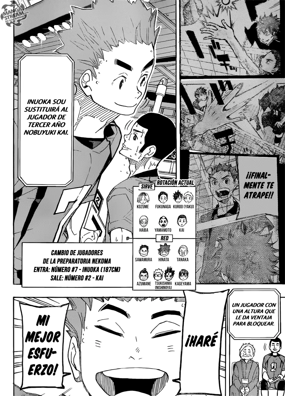 Haikyuu!! capítulo 315, página 17