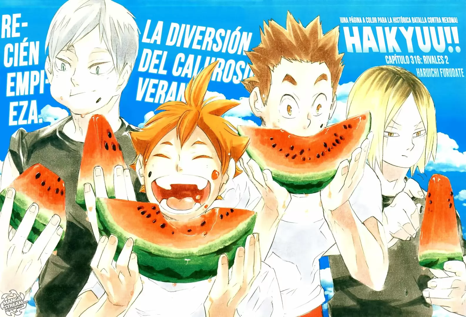 Haikyuu!! capítulo 316, página 2