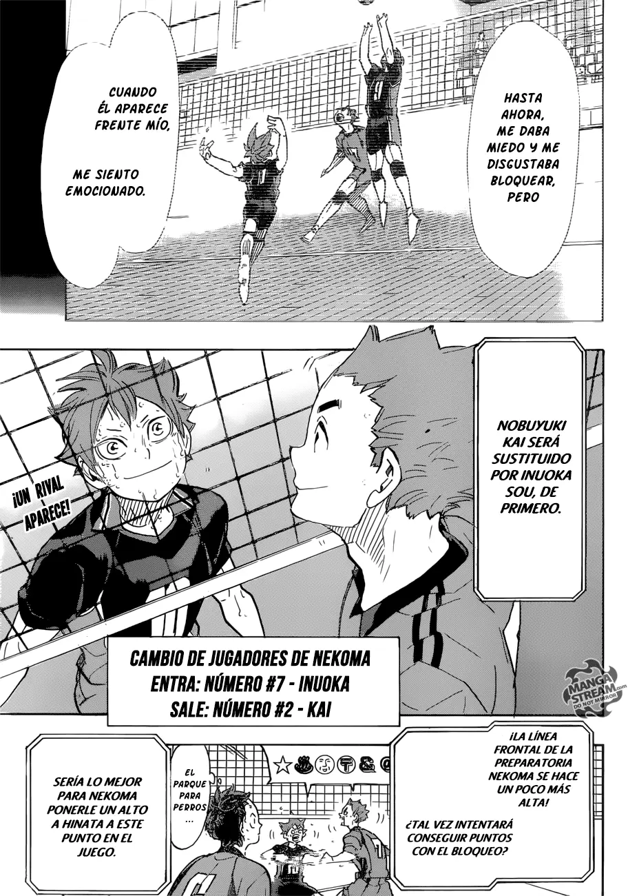 Haikyuu!! capítulo 316, página 3