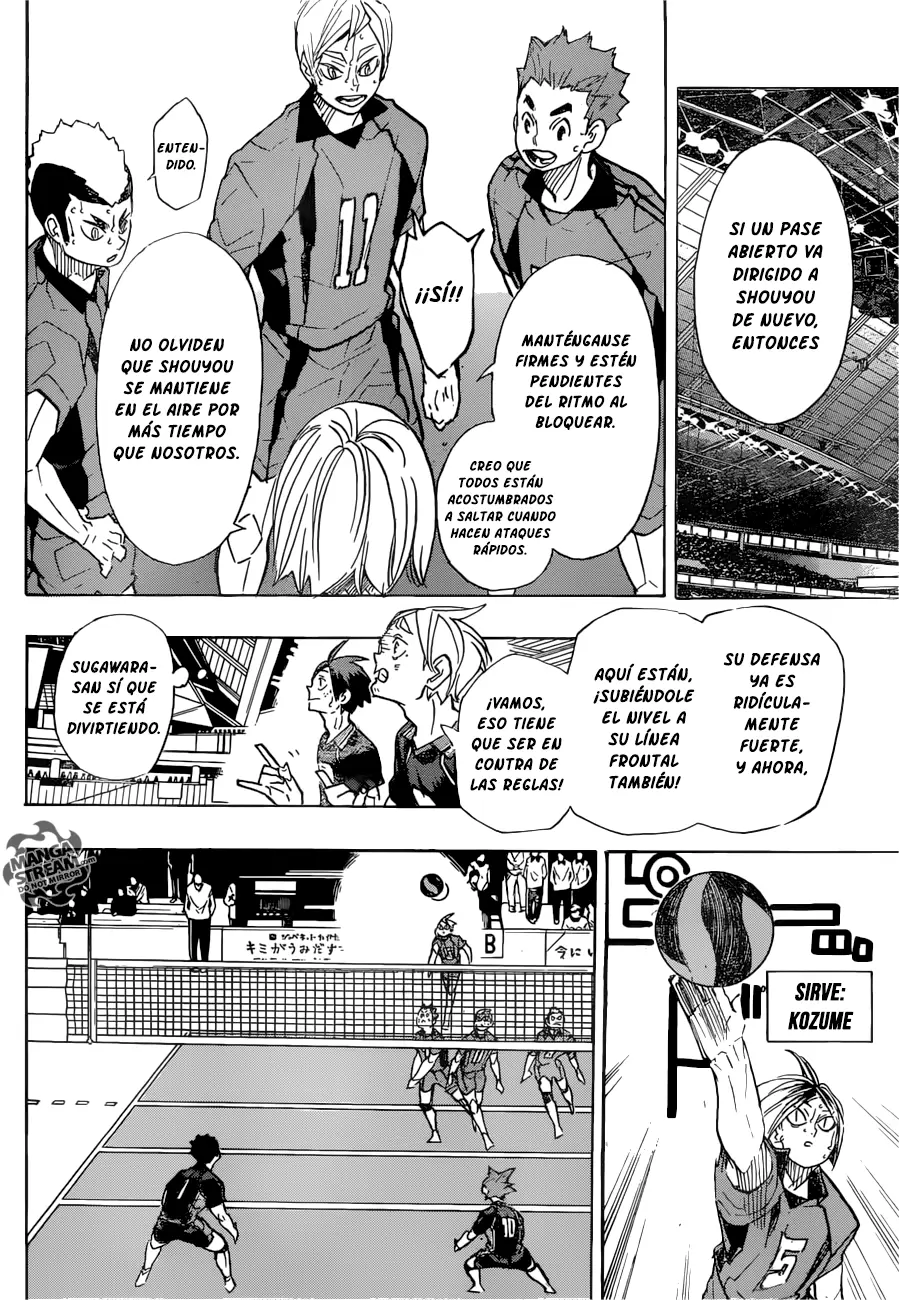 Haikyuu!! capítulo 316, página 4