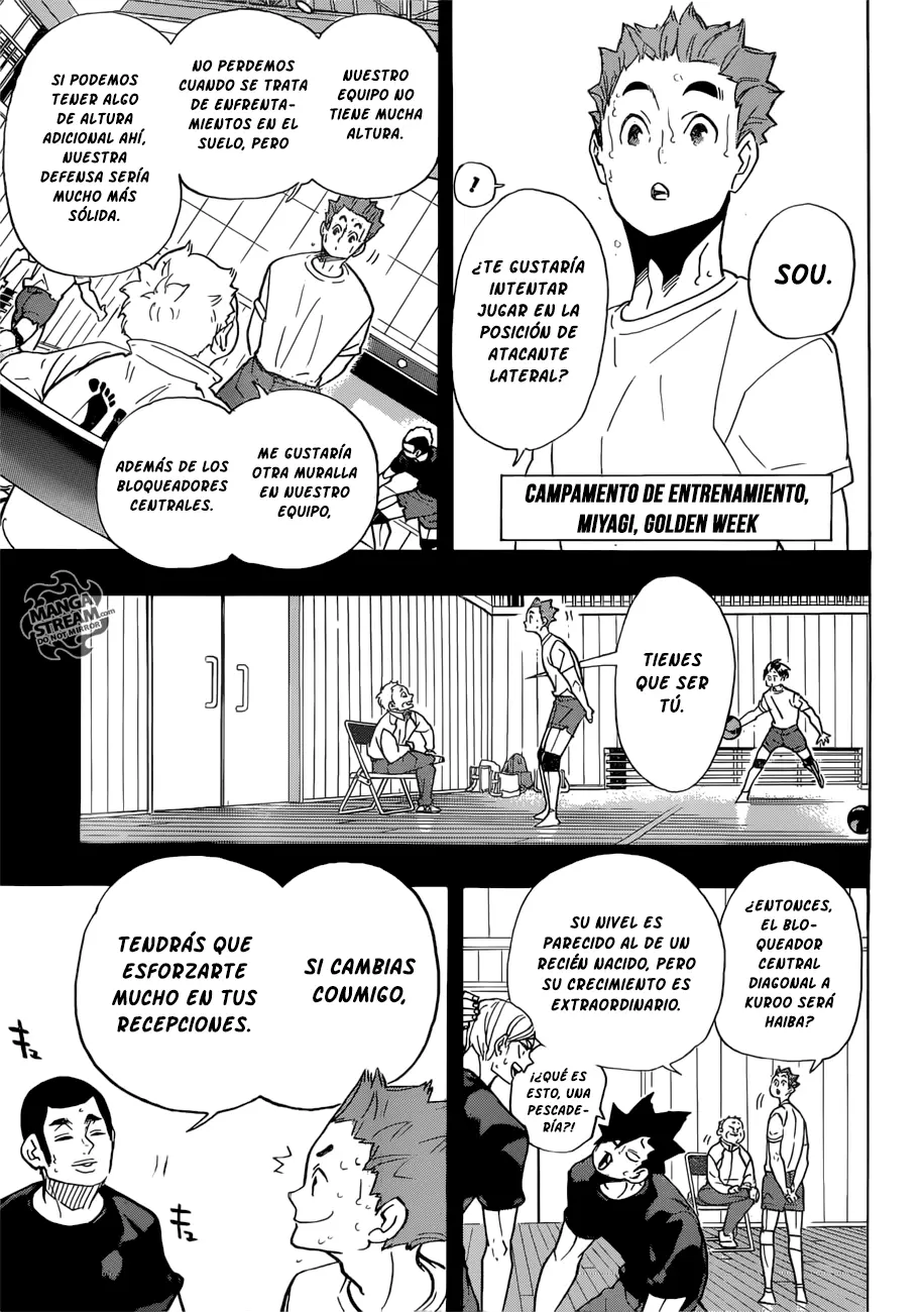 Haikyuu!! capítulo 316, página 13