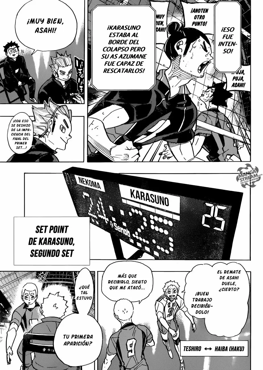 Haikyuu!! capítulo 317, página 9