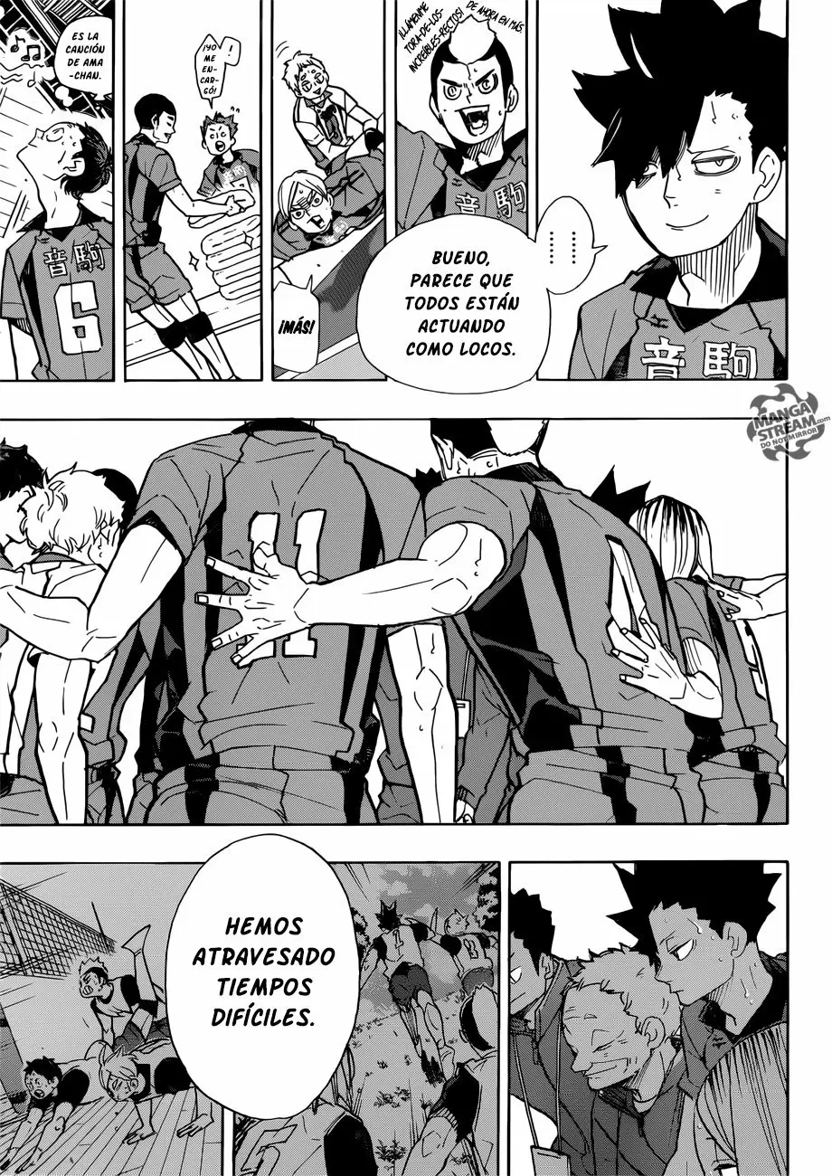 Haikyuu!! capítulo 318, página 18