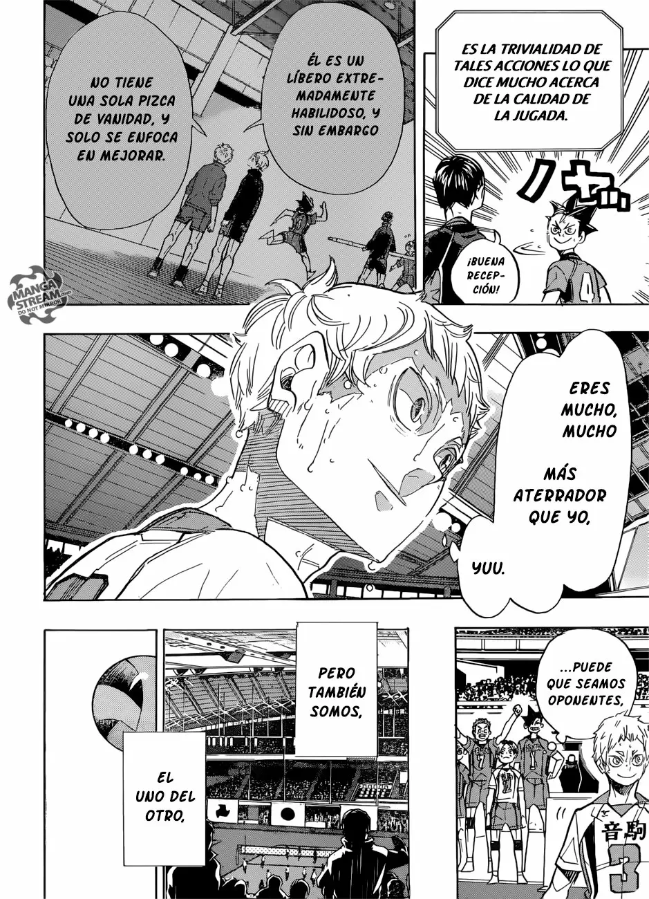 Haikyuu!! capítulo 319, página 17