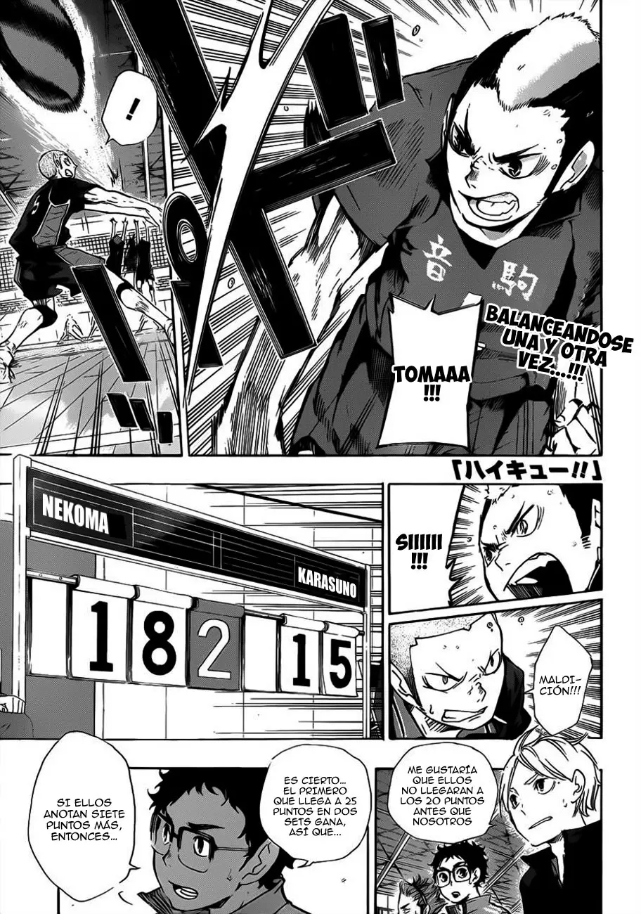 Haikyuu!! capítulo 32, página 2