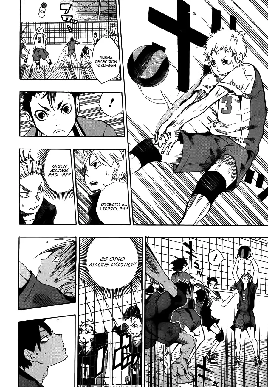 Haikyuu!! capítulo 32, página 13