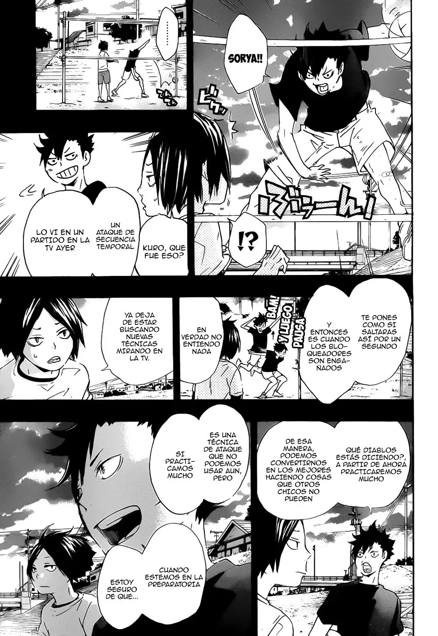 Haikyuu!! capítulo 32, página 14
