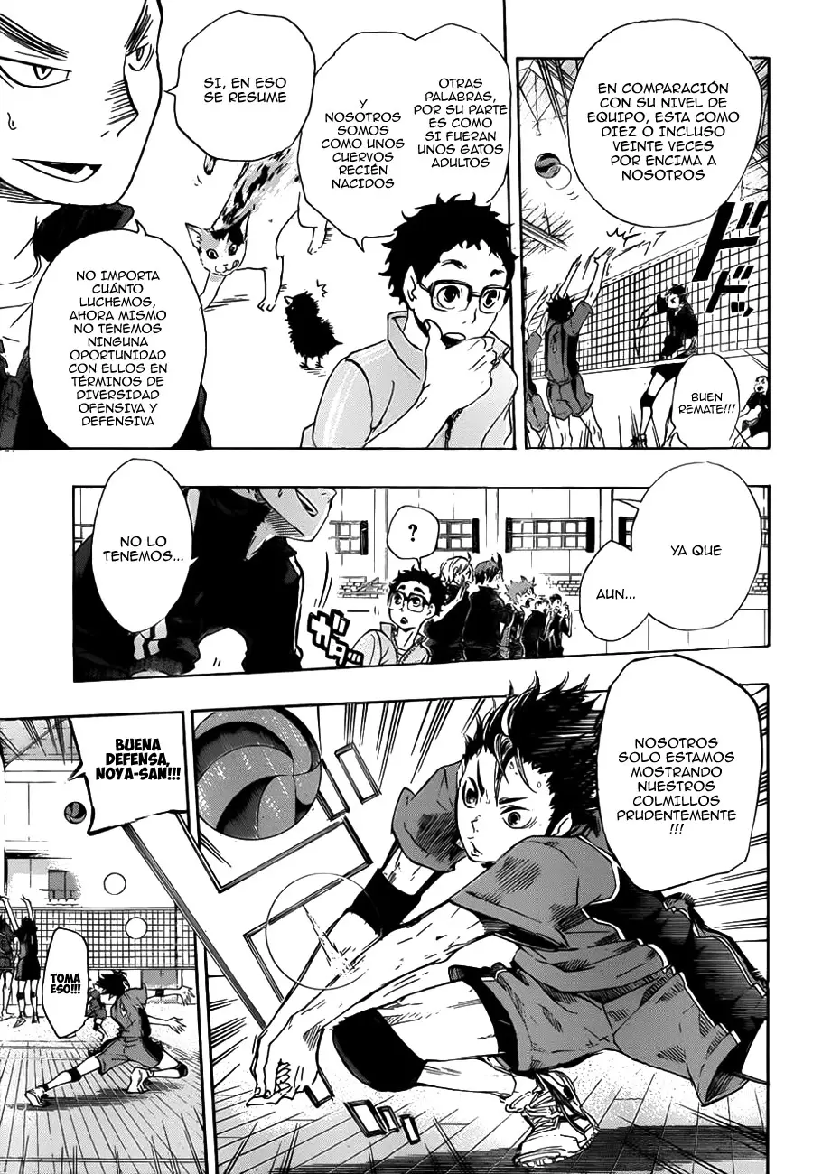 Haikyuu!! capítulo 32, página 18