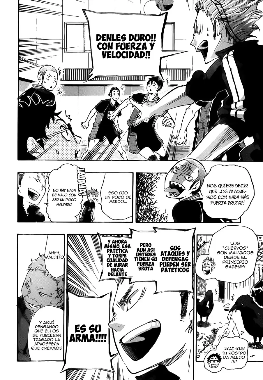 Haikyuu!! capítulo 32, página 19
