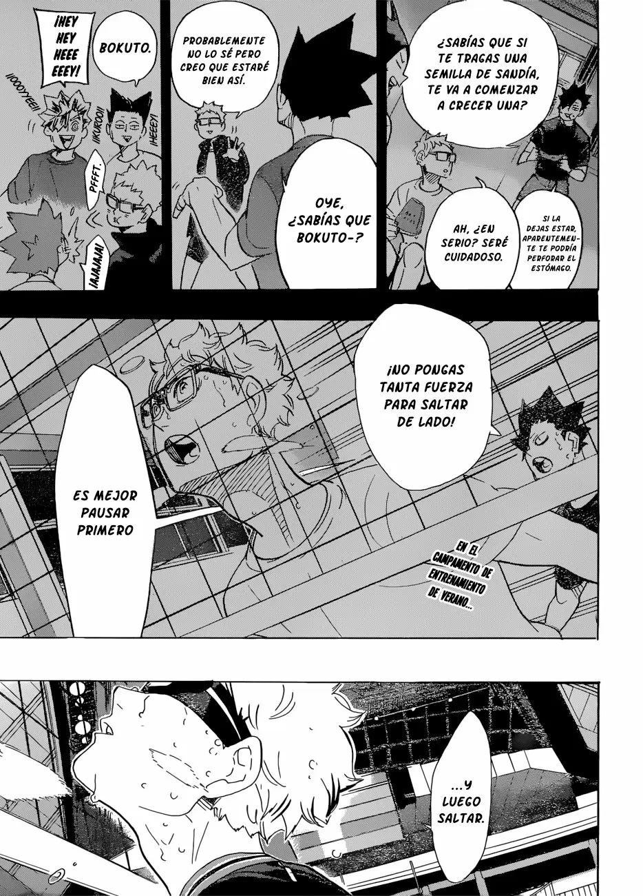 Haikyuu!! capítulo 320, página 2