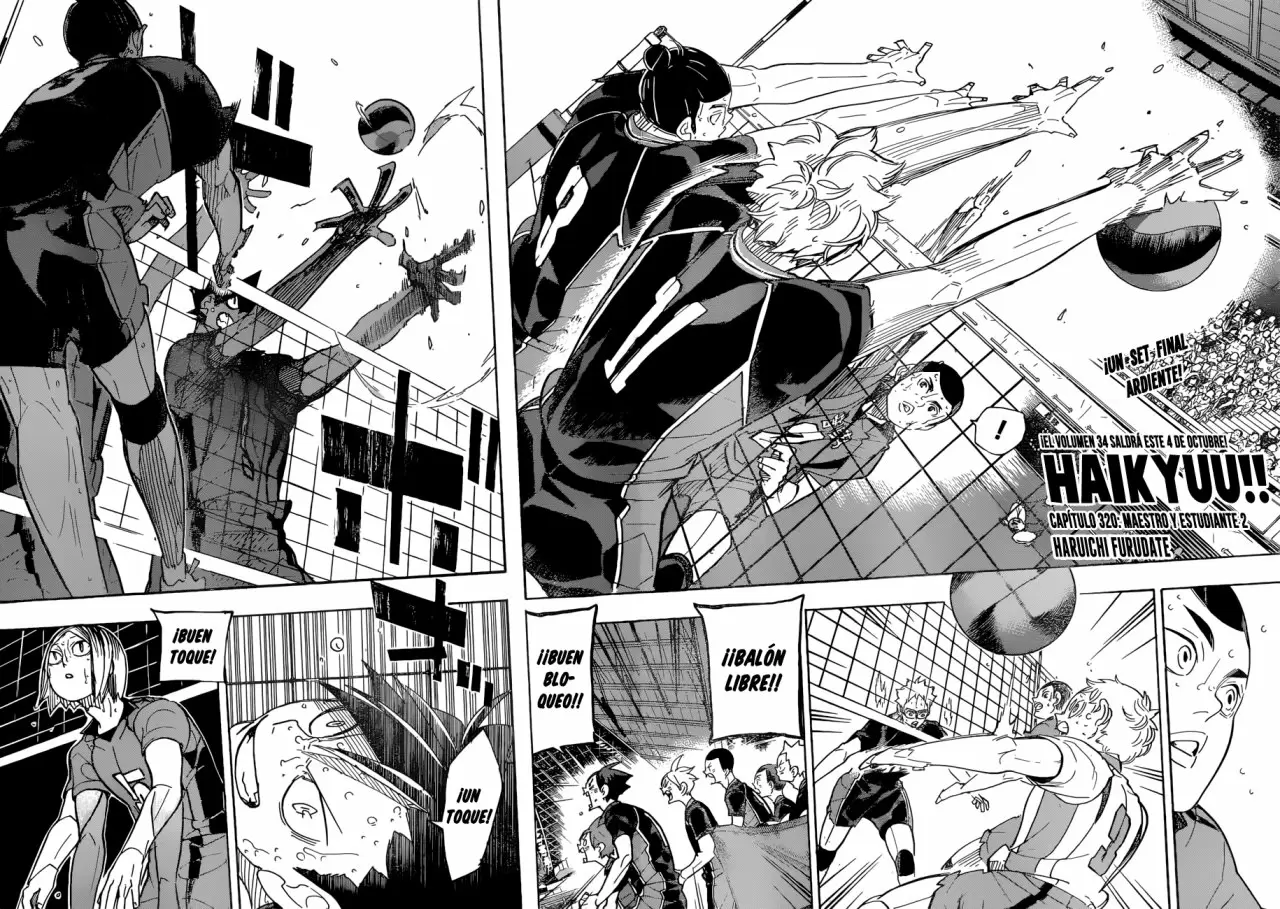 Haikyuu!! capítulo 320, página 3