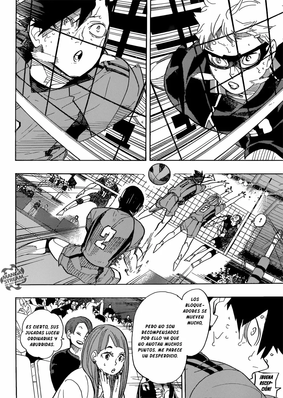 Haikyuu!! capítulo 320, página 8