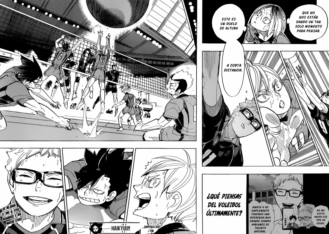 Haikyuu!! capítulo 320, página 17
