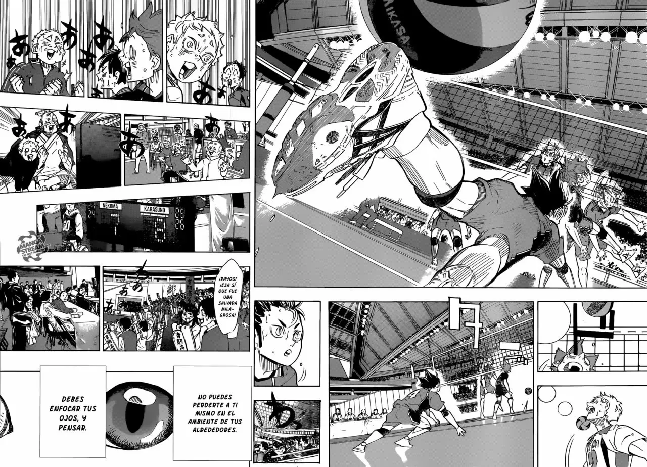 Haikyuu!! capítulo 321, página 3