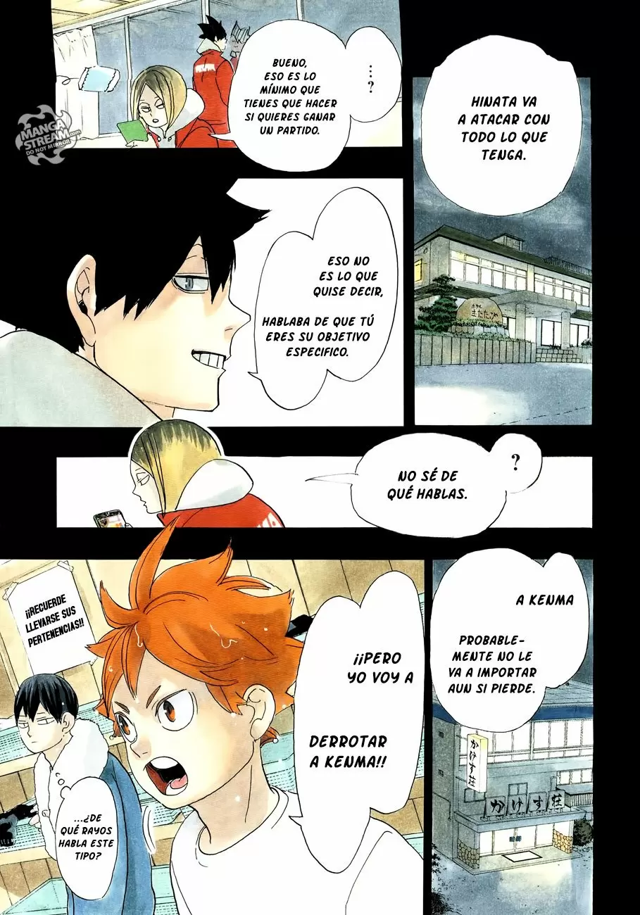 Haikyuu!! capítulo 322, página 3