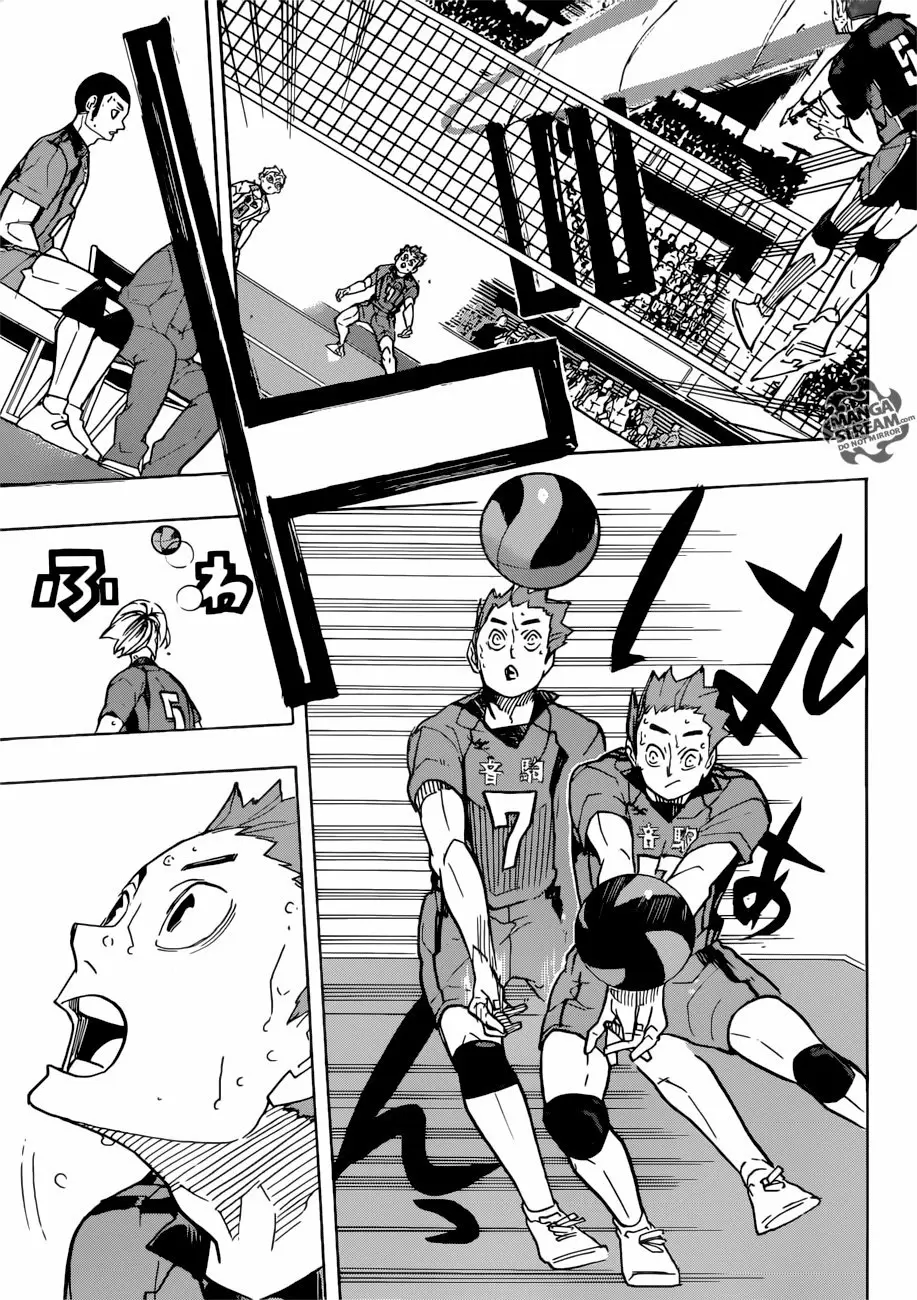 Haikyuu!! capítulo 322, página 12