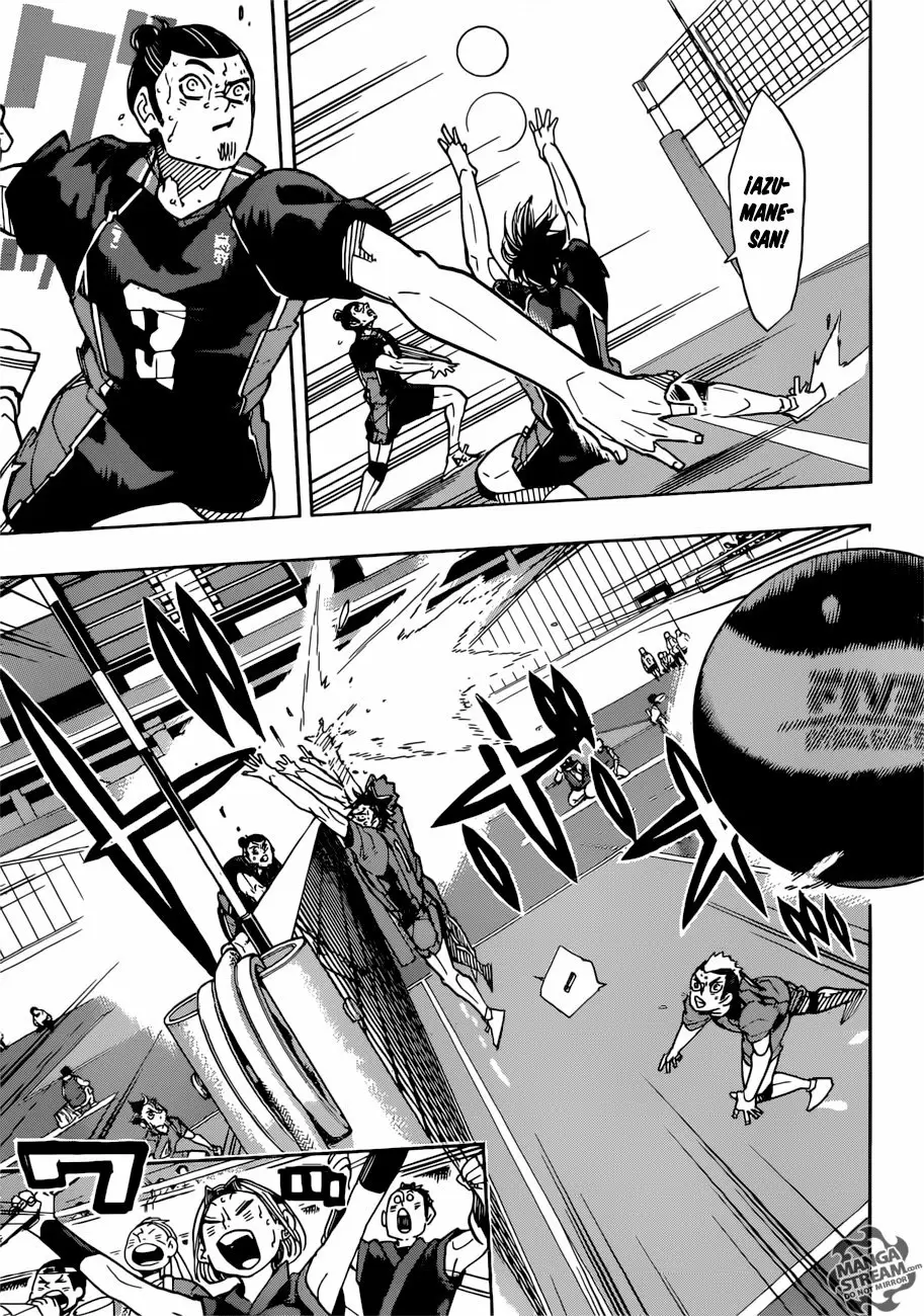 Haikyuu!! capítulo 322, página 16