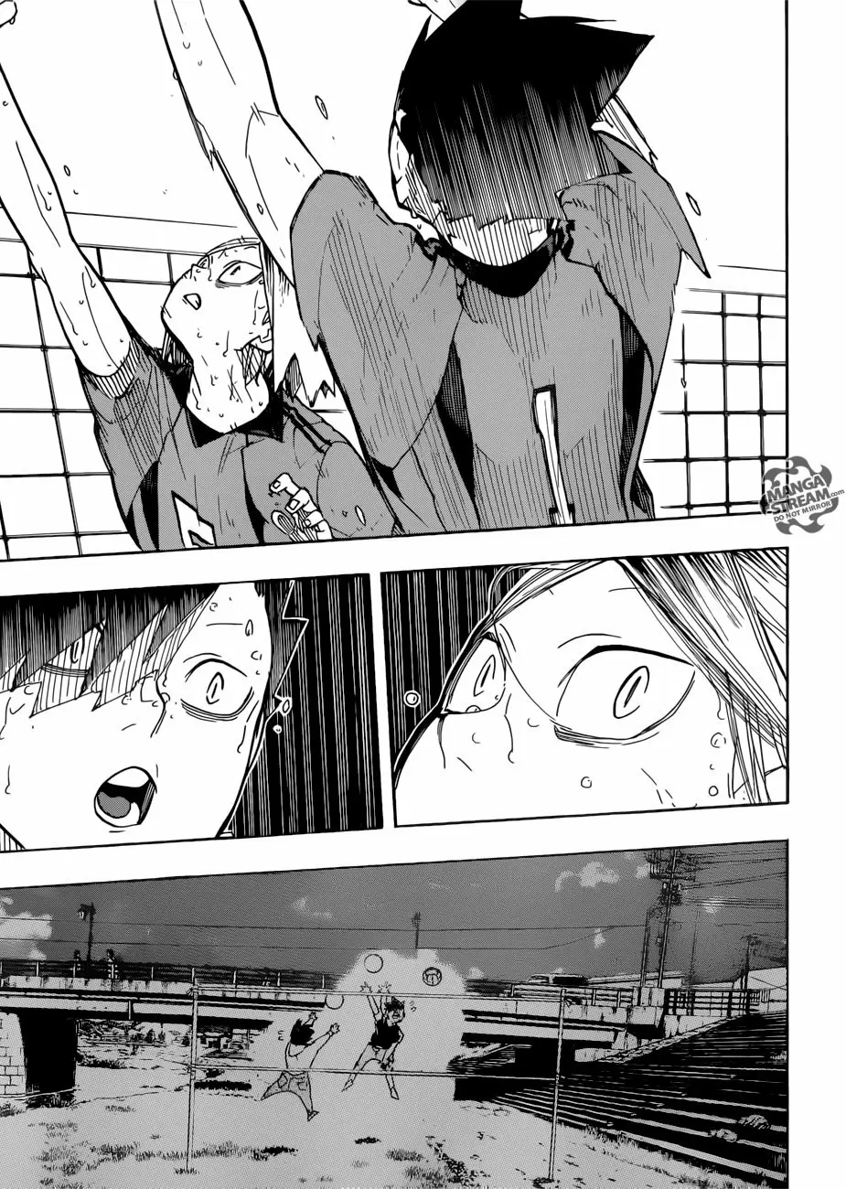 Haikyuu!! capítulo 322, página 18