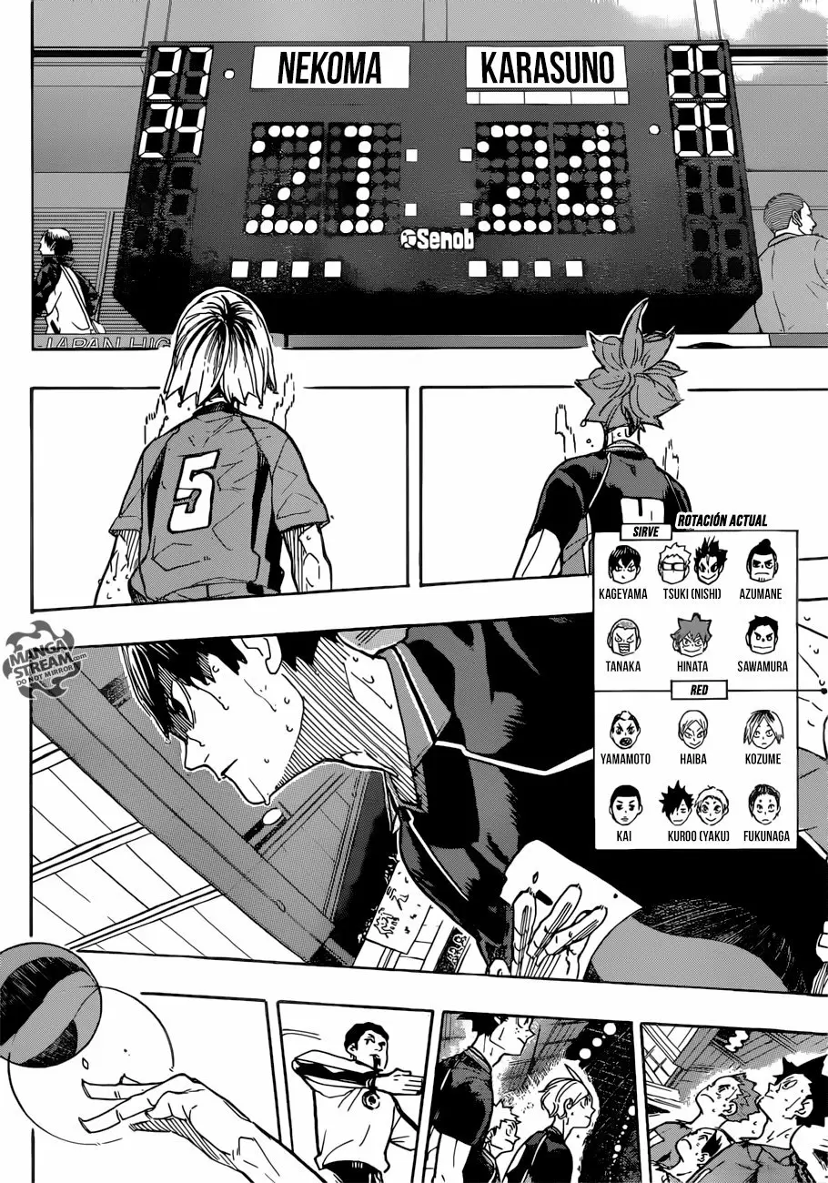 Haikyuu!! capítulo 323, página 14