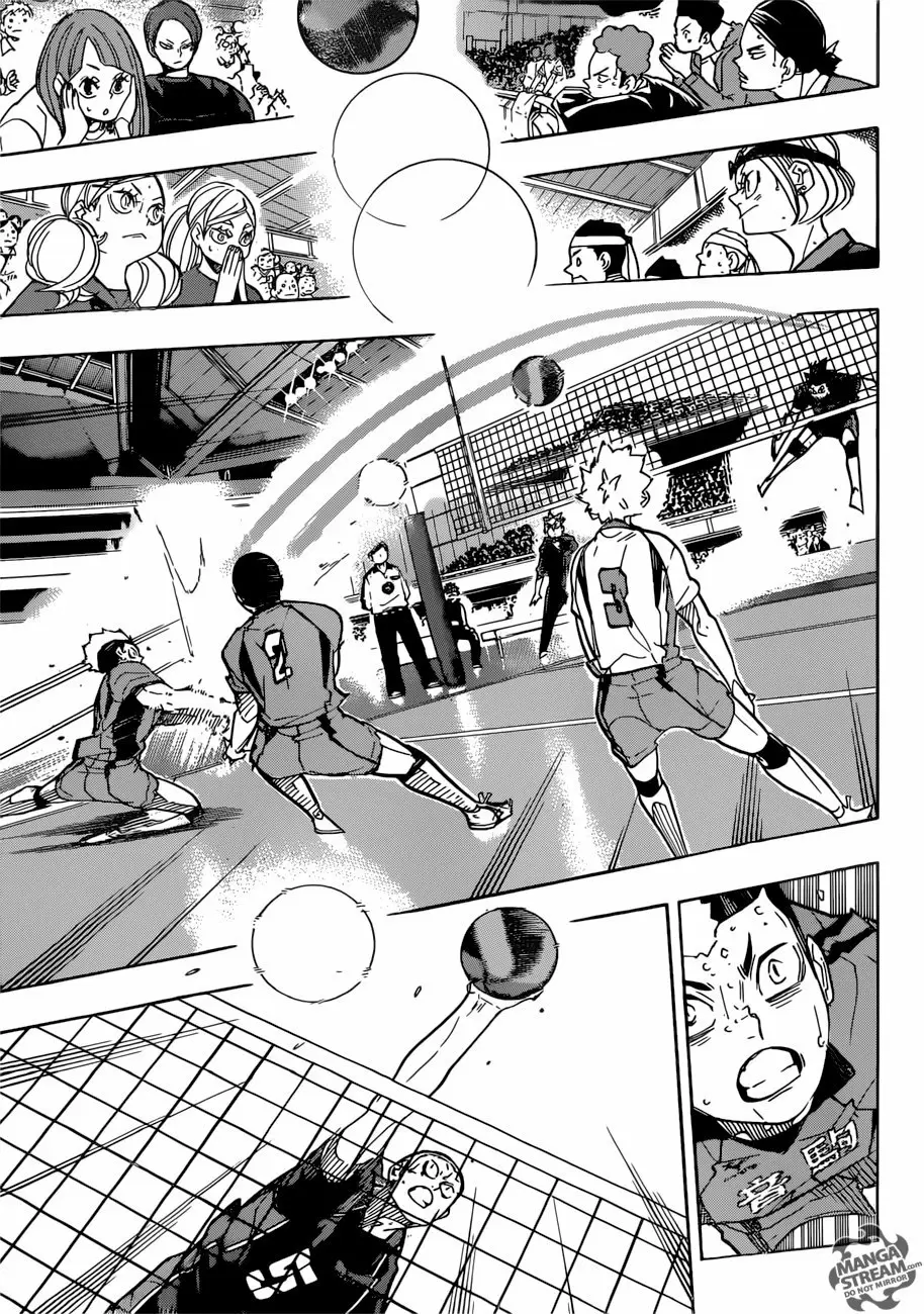 Haikyuu!! capítulo 323, página 15