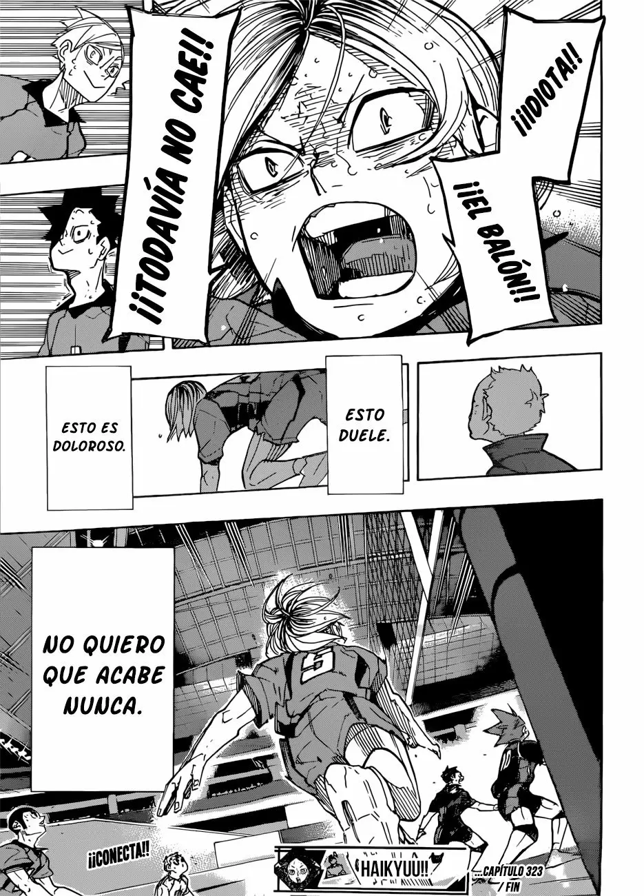 Haikyuu!! capítulo 323, página 17
