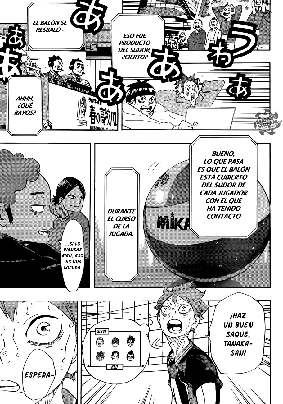 Haikyuu!! capítulo 324, página 13