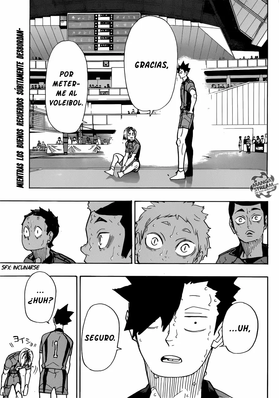 Haikyuu!! capítulo 325, página 3