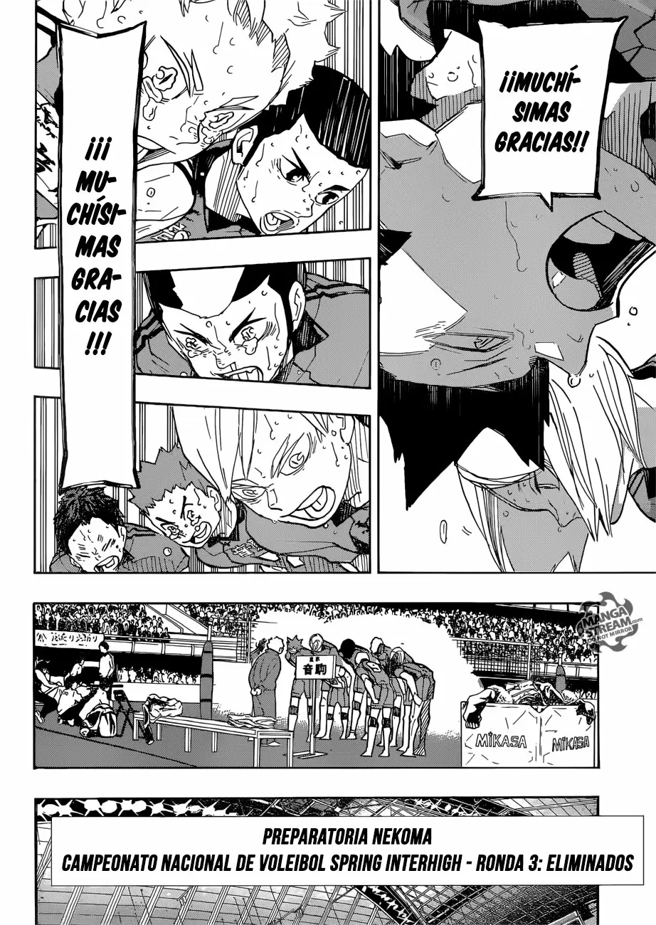 Haikyuu!! capítulo 325, página 12