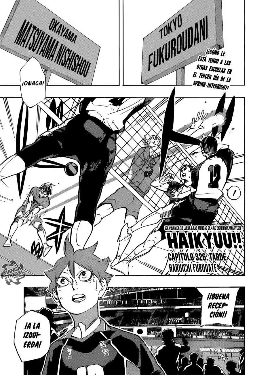 Haikyuu!! capítulo 326, página 2