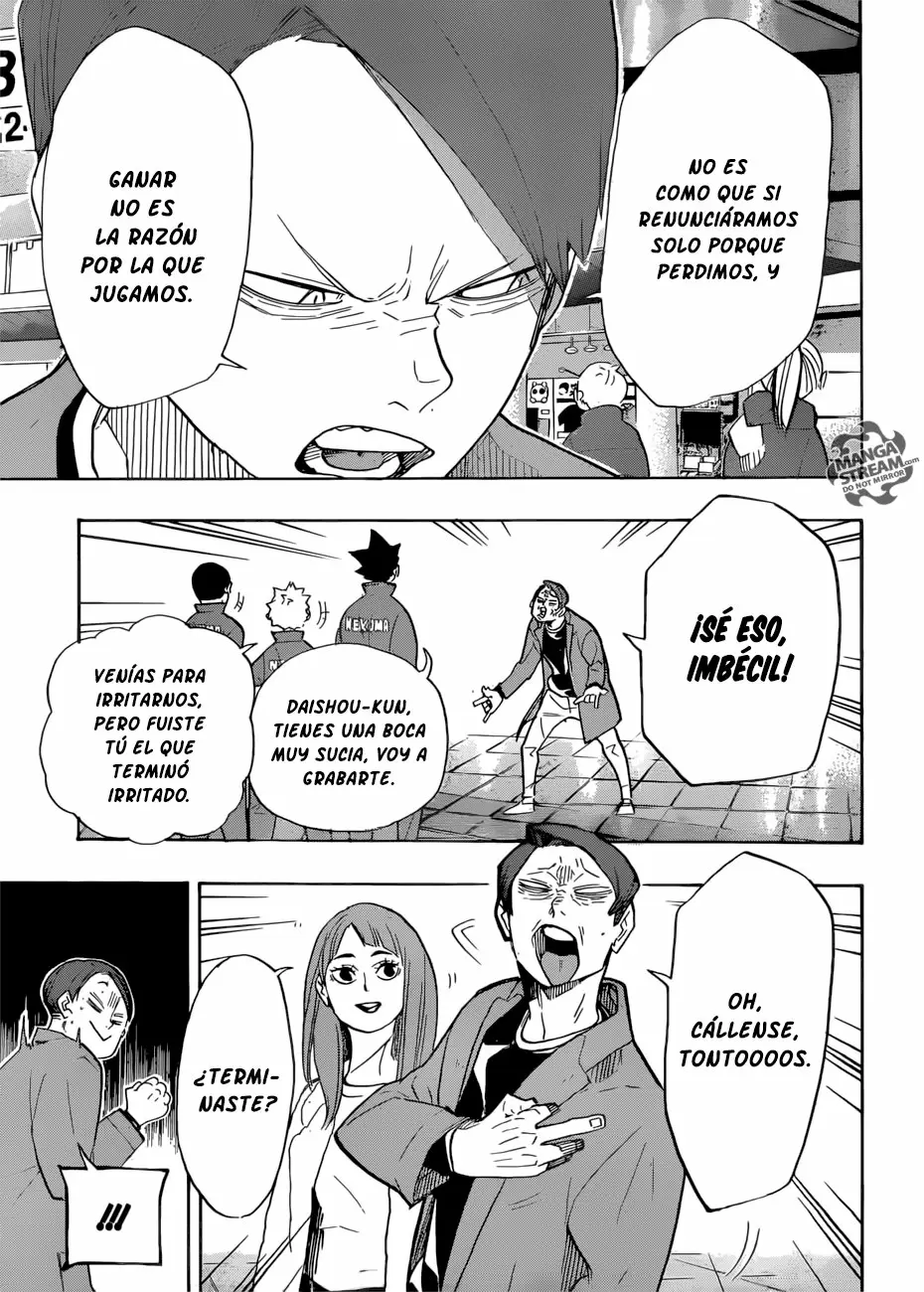 Haikyuu!! capítulo 327, página 14
