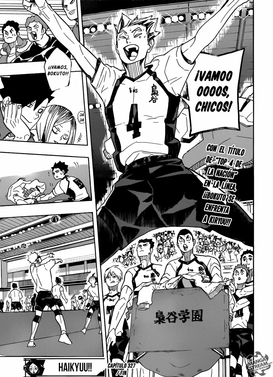 Haikyuu!! capítulo 327, página 20