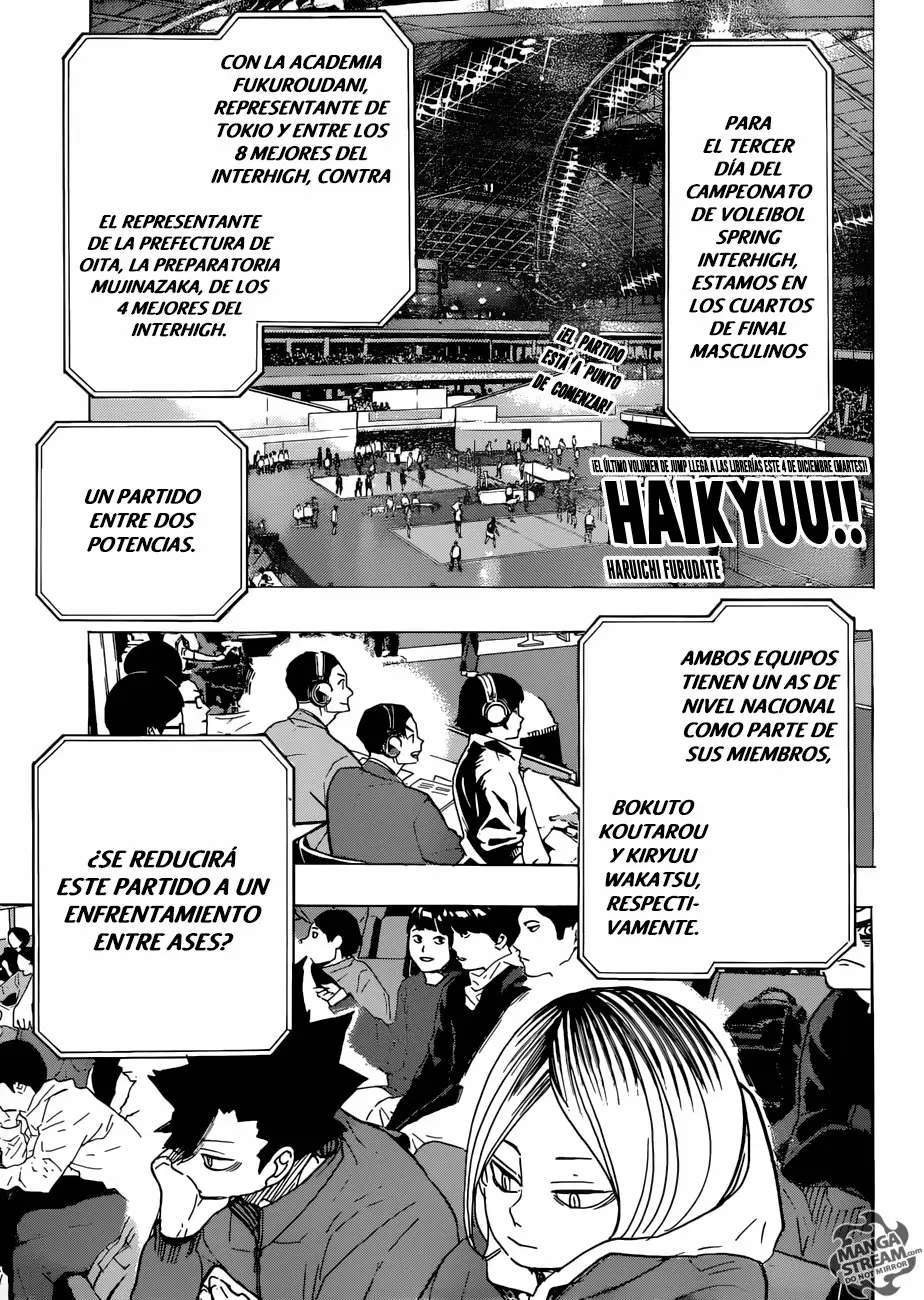 Haikyuu!! capítulo 328, página 2