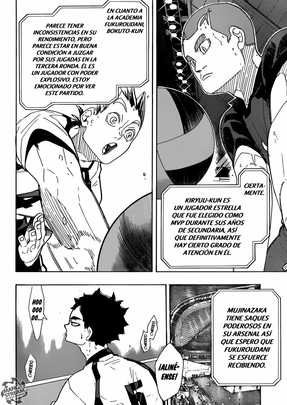 Haikyuu!! capítulo 328, página 3