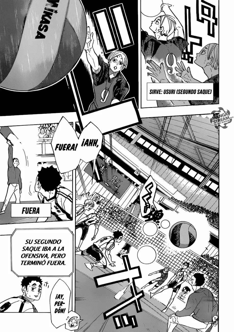 Haikyuu!! capítulo 328, página 14