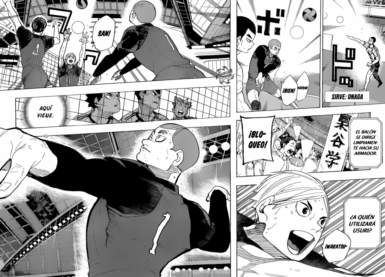 Haikyuu!! capítulo 328, página 15