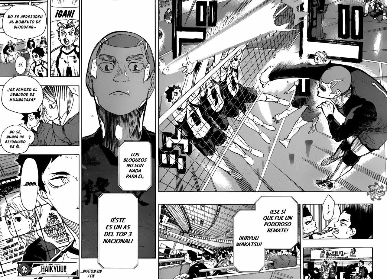Haikyuu!! capítulo 328, página 16