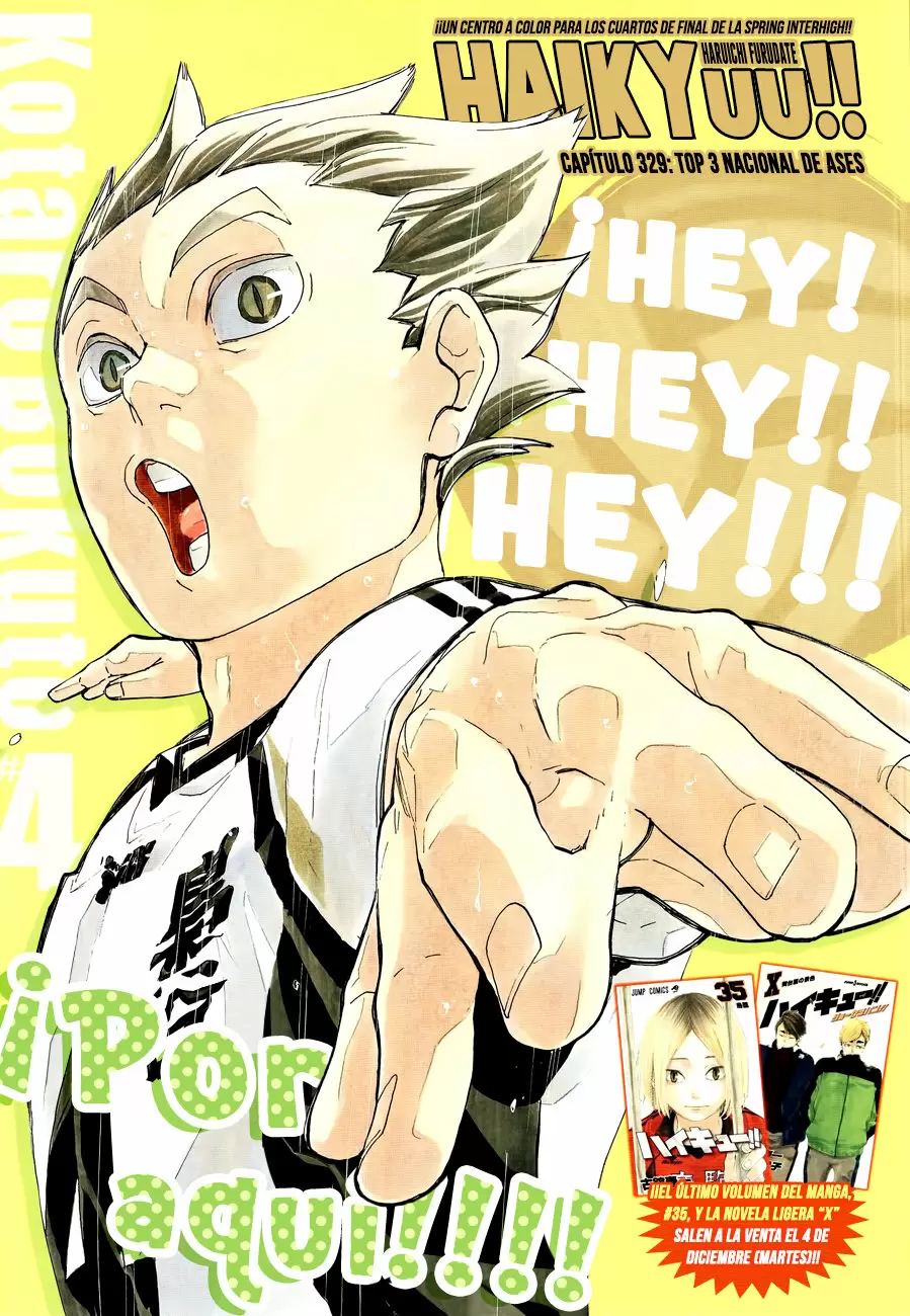 Haikyuu!! capítulo 329, página 2