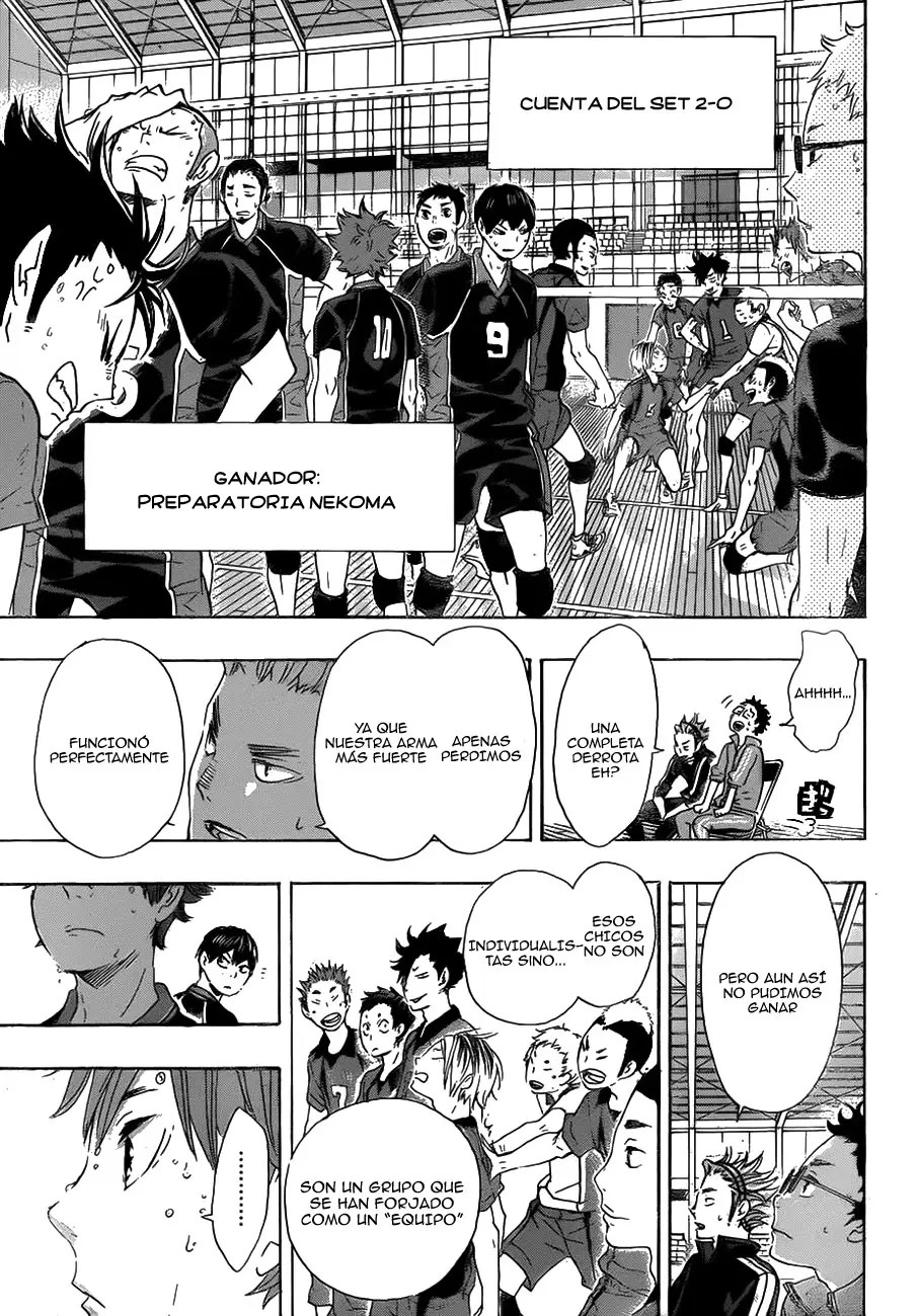 Haikyuu!! capítulo 33, página 15
