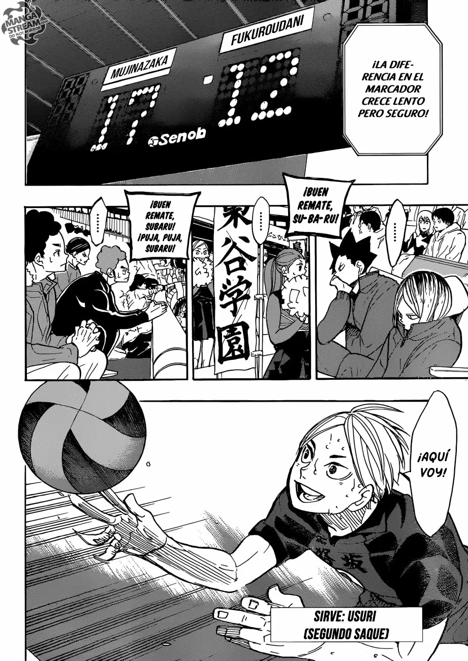 Haikyuu!! capítulo 330, página 16