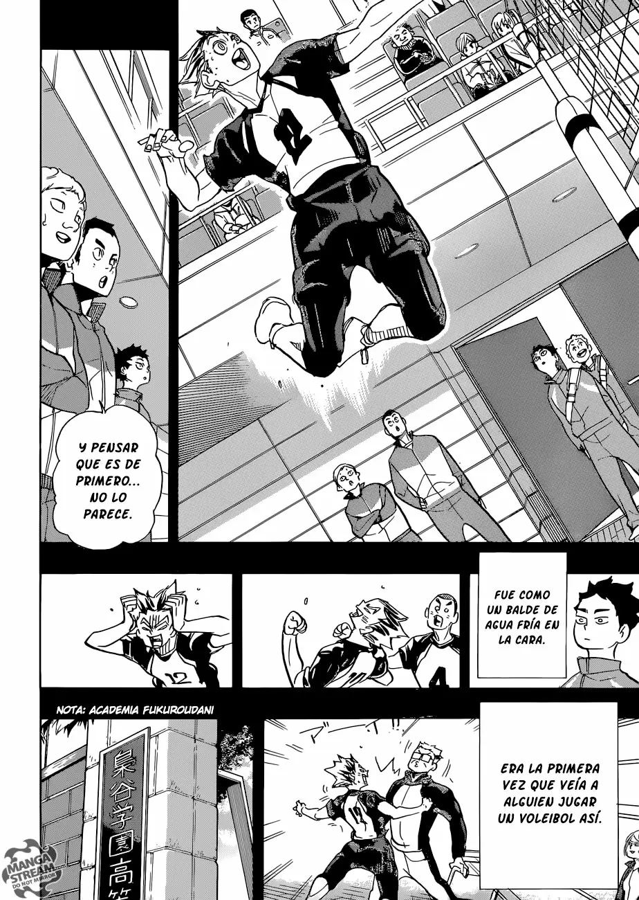 Haikyuu!! capítulo 331, página 3