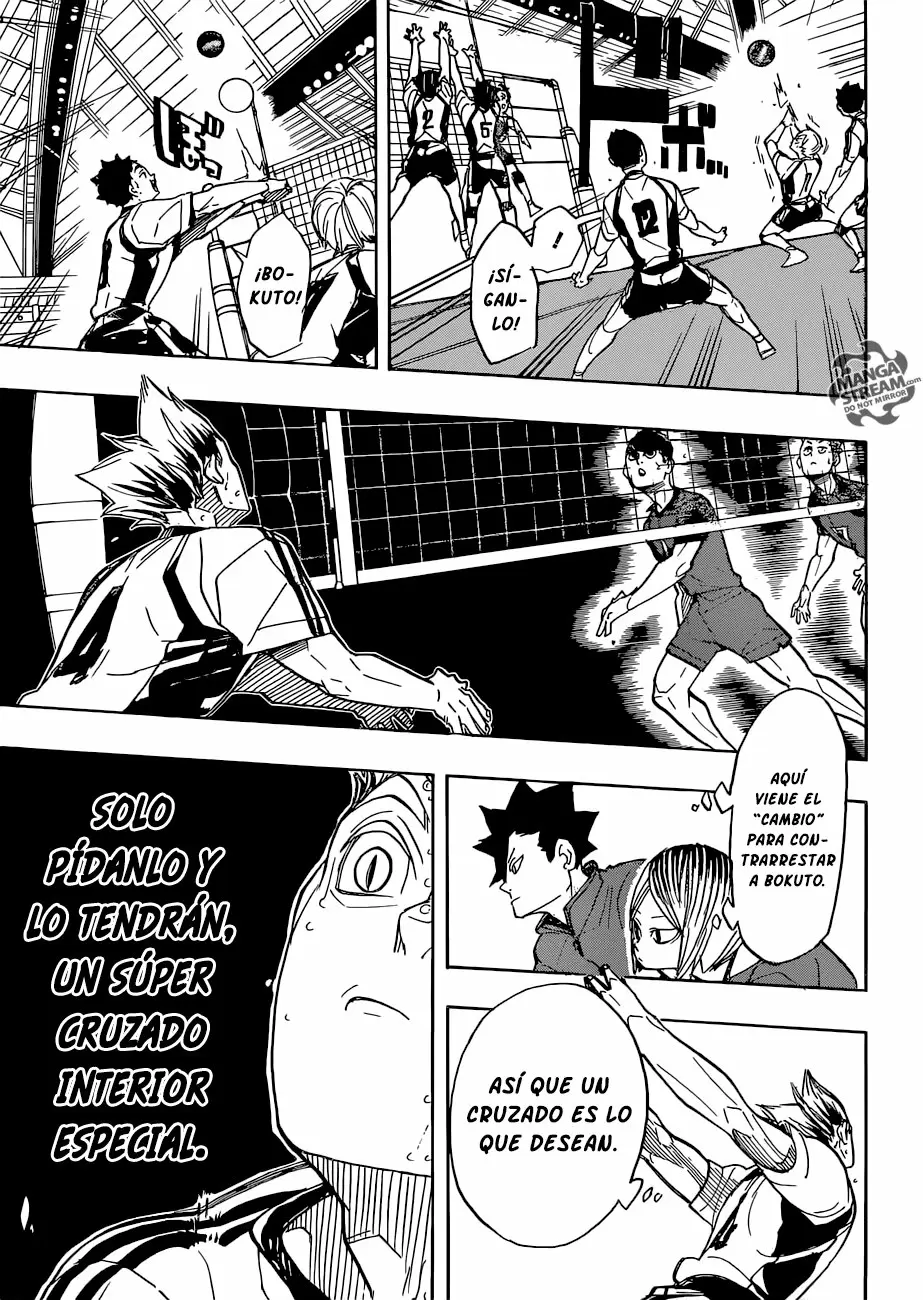 Haikyuu!! capítulo 331, página 18