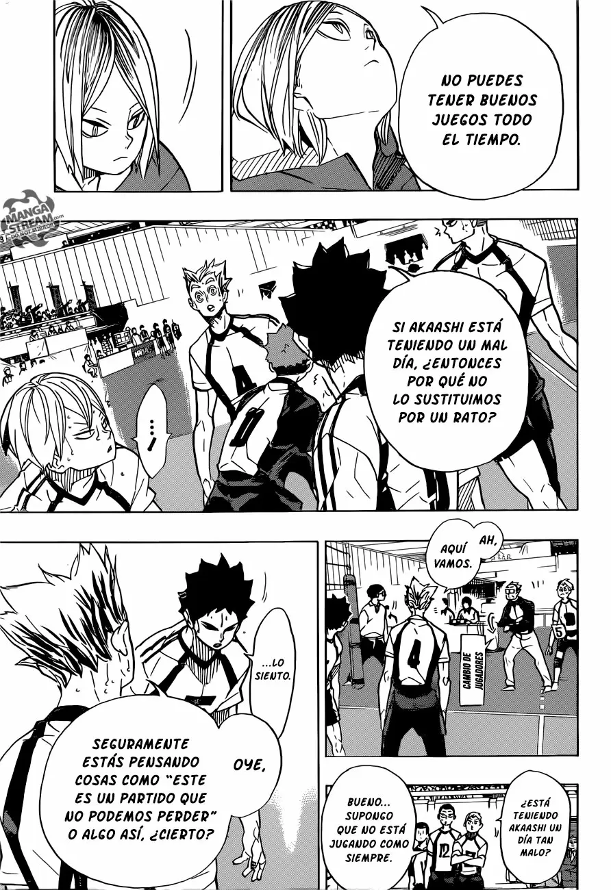 Haikyuu!! capítulo 332, página 16