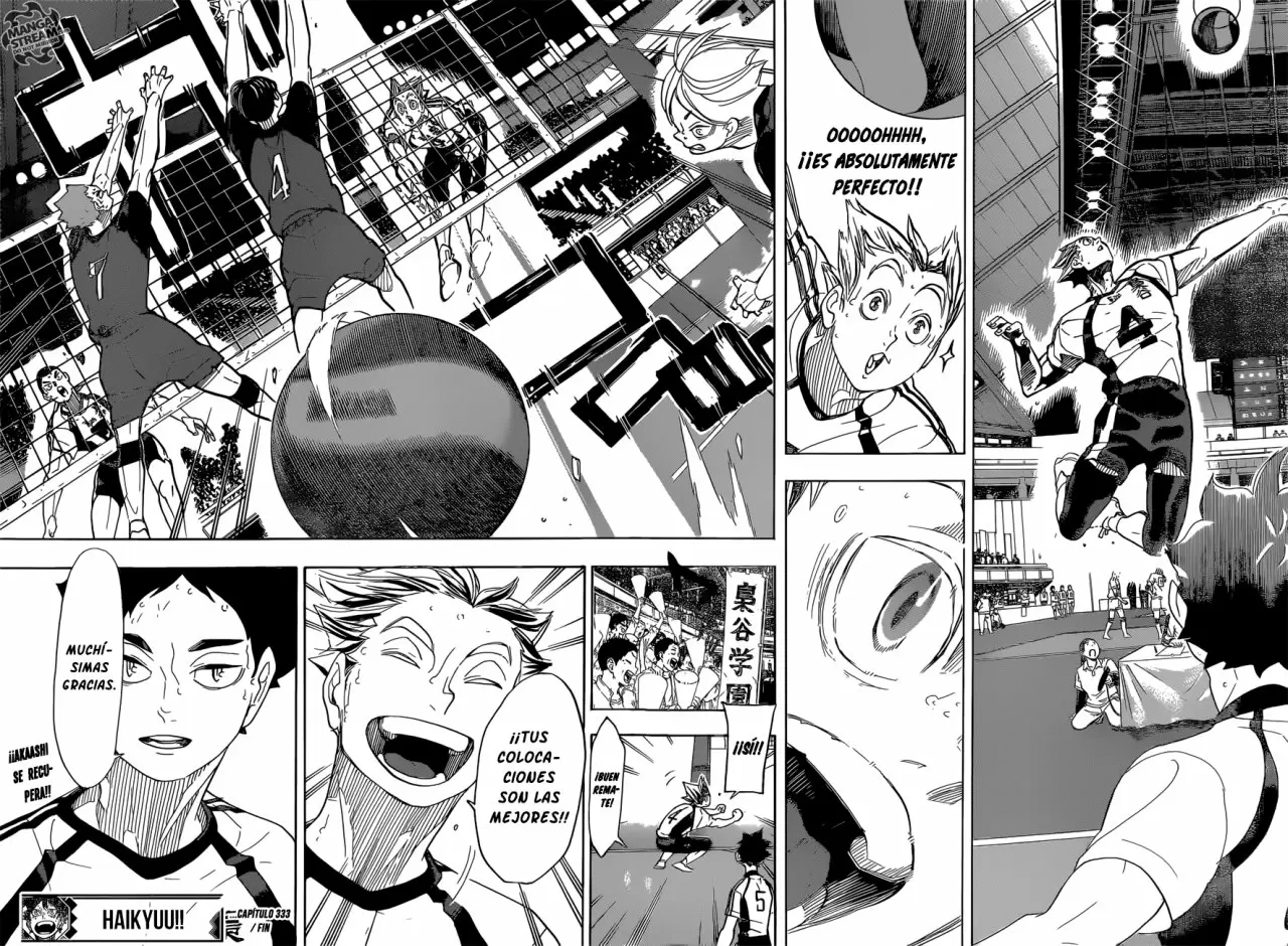 Haikyuu!! capítulo 333, página 19