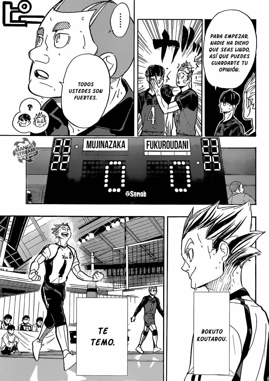 Haikyuu!! capítulo 334, página 16