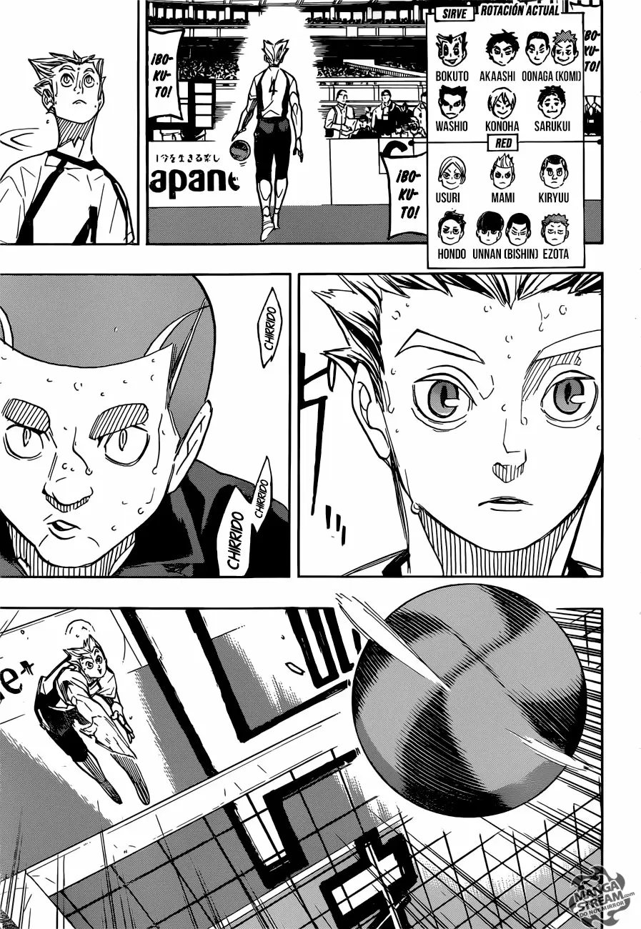Haikyuu!! capítulo 335, página 16