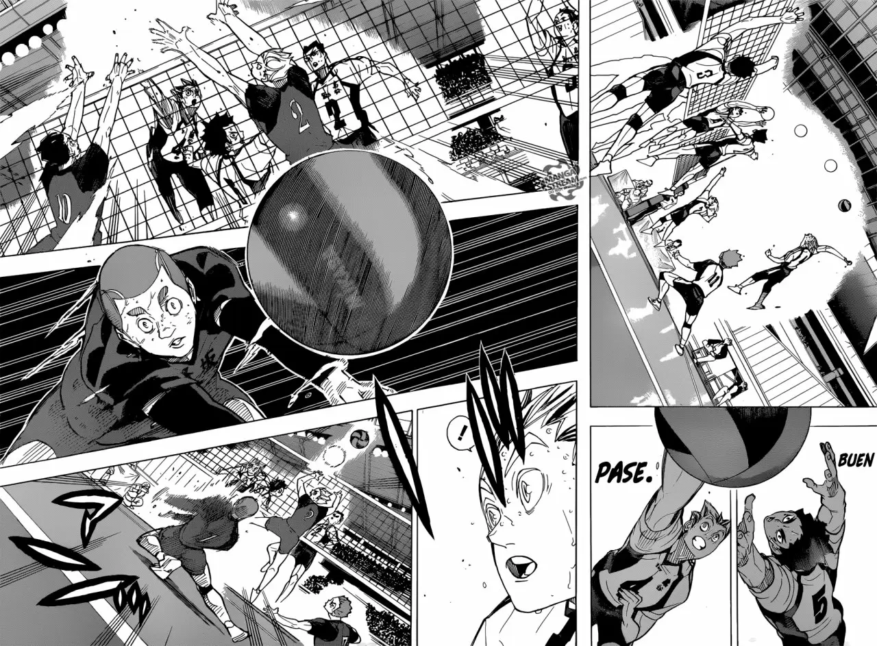 Haikyuu!! capítulo 337, página 3